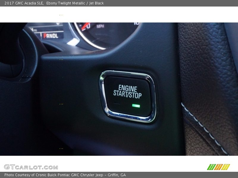 Ebony Twilight Metallic / Jet Black 2017 GMC Acadia SLE