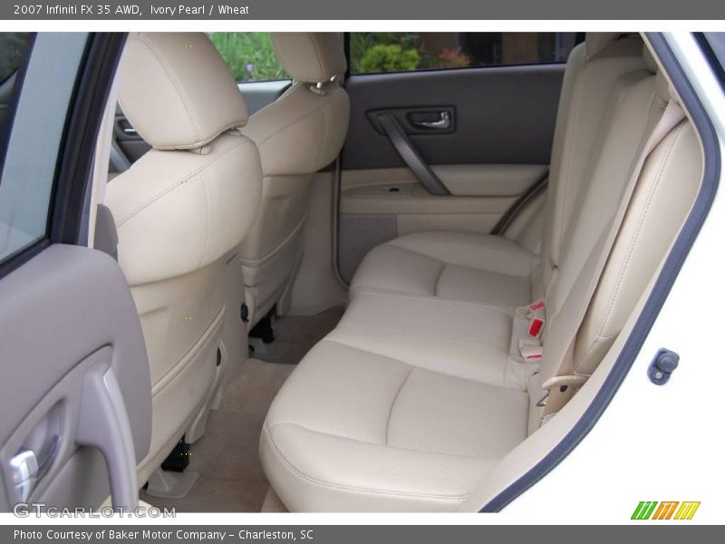 Ivory Pearl / Wheat 2007 Infiniti FX 35 AWD