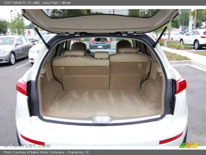 Ivory Pearl / Wheat 2007 Infiniti FX 35 AWD