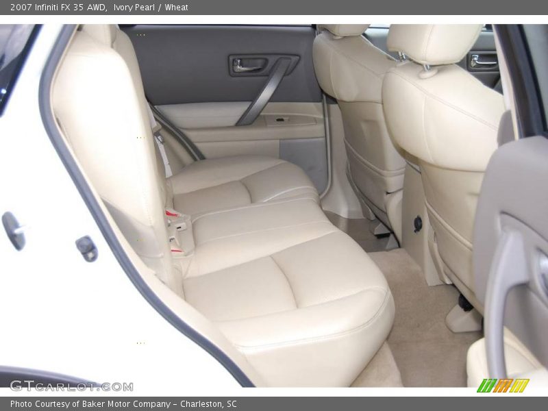 Ivory Pearl / Wheat 2007 Infiniti FX 35 AWD