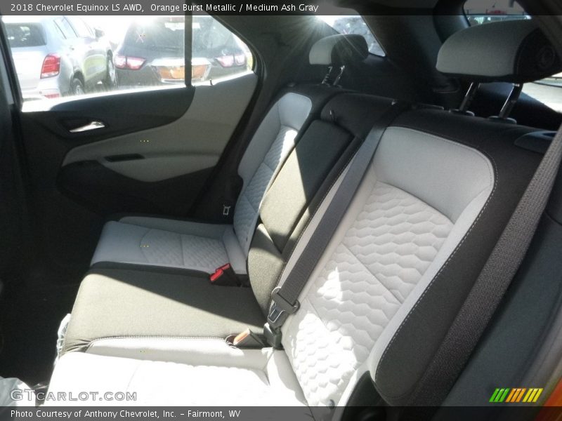 Orange Burst Metallic / Medium Ash Gray 2018 Chevrolet Equinox LS AWD