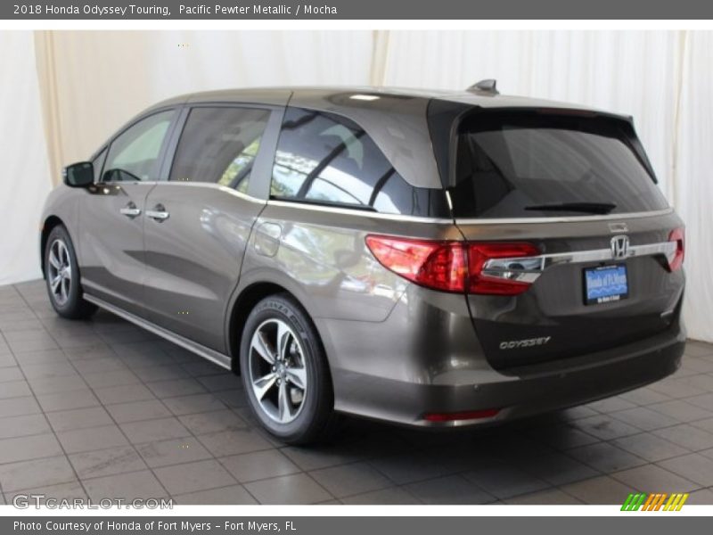 Pacific Pewter Metallic / Mocha 2018 Honda Odyssey Touring