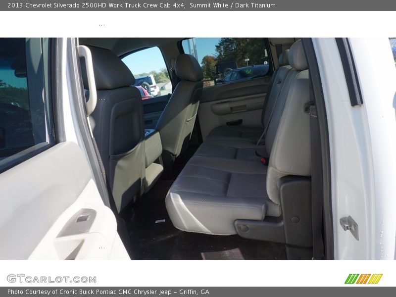 Summit White / Dark Titanium 2013 Chevrolet Silverado 2500HD Work Truck Crew Cab 4x4