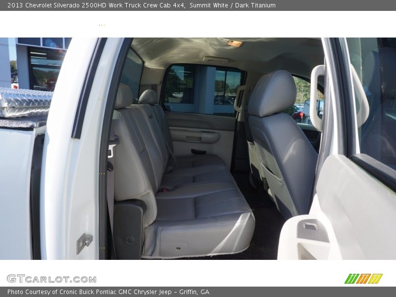 Summit White / Dark Titanium 2013 Chevrolet Silverado 2500HD Work Truck Crew Cab 4x4