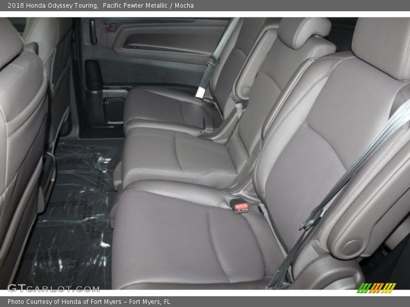Pacific Pewter Metallic / Mocha 2018 Honda Odyssey Touring