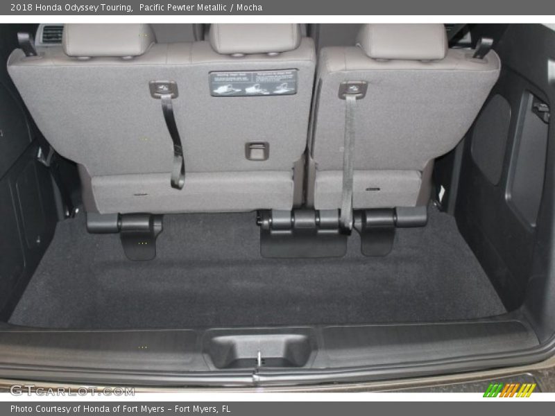 Pacific Pewter Metallic / Mocha 2018 Honda Odyssey Touring