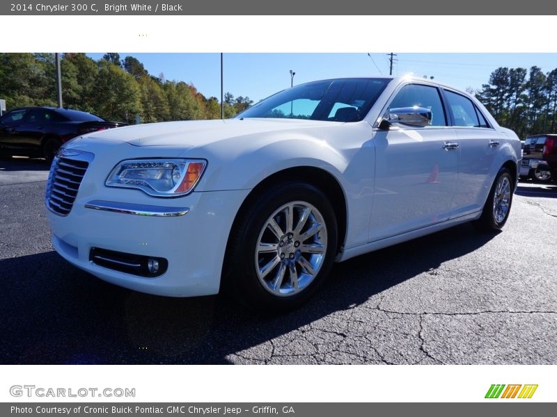 Bright White / Black 2014 Chrysler 300 C