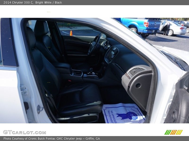 Bright White / Black 2014 Chrysler 300 C