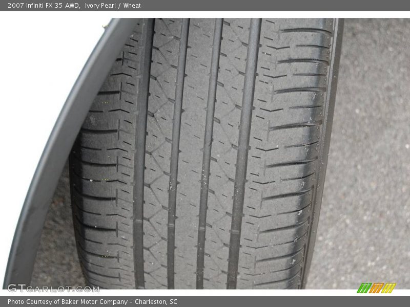Ivory Pearl / Wheat 2007 Infiniti FX 35 AWD