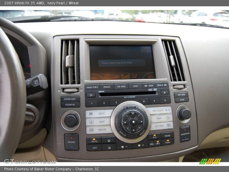 Ivory Pearl / Wheat 2007 Infiniti FX 35 AWD