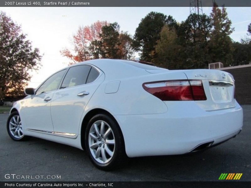Starfire Pearl / Cashmere 2007 Lexus LS 460