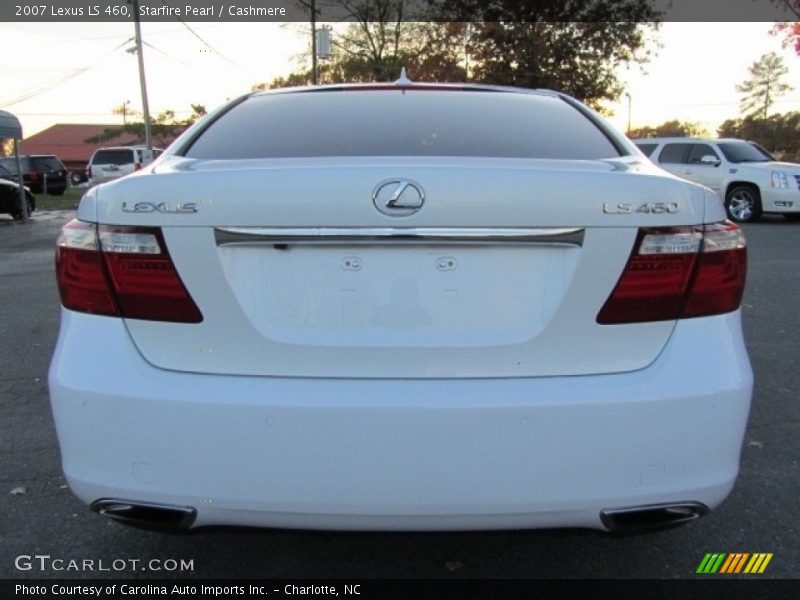 Starfire Pearl / Cashmere 2007 Lexus LS 460