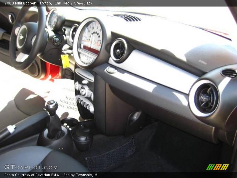 Chili Red / Grey/Black 2008 Mini Cooper Hardtop