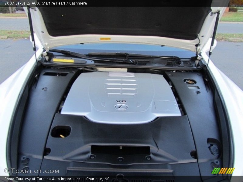 Starfire Pearl / Cashmere 2007 Lexus LS 460