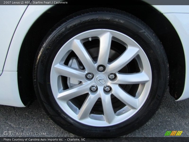 Starfire Pearl / Cashmere 2007 Lexus LS 460