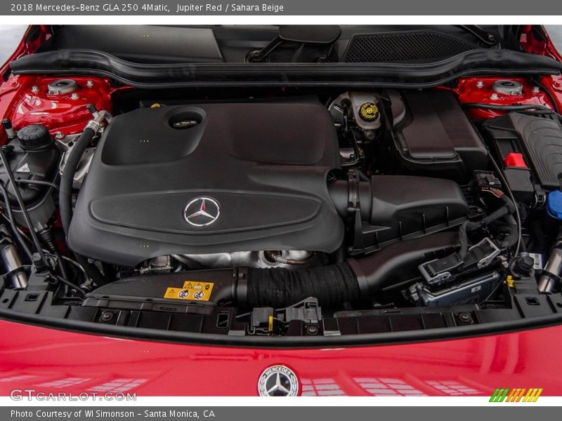 Jupiter Red / Sahara Beige 2018 Mercedes-Benz GLA 250 4Matic