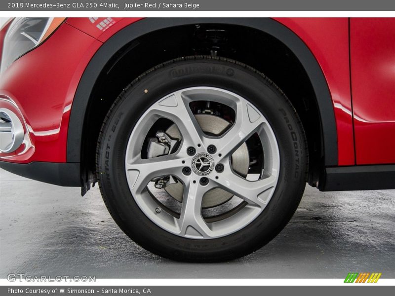 Jupiter Red / Sahara Beige 2018 Mercedes-Benz GLA 250 4Matic