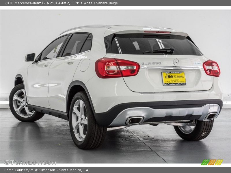 Cirrus White / Sahara Beige 2018 Mercedes-Benz GLA 250 4Matic