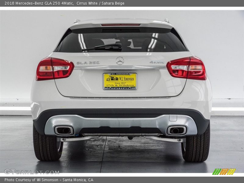 Cirrus White / Sahara Beige 2018 Mercedes-Benz GLA 250 4Matic