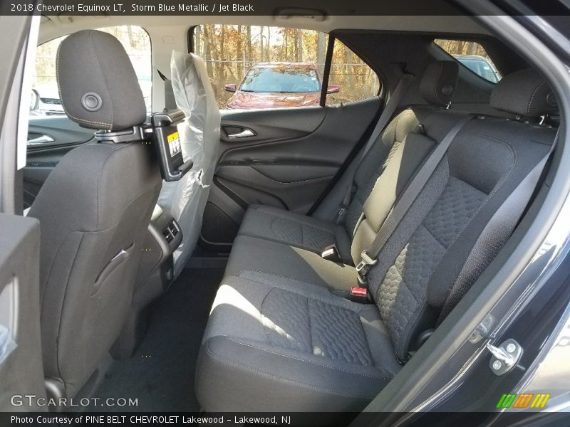 Storm Blue Metallic / Jet Black 2018 Chevrolet Equinox LT
