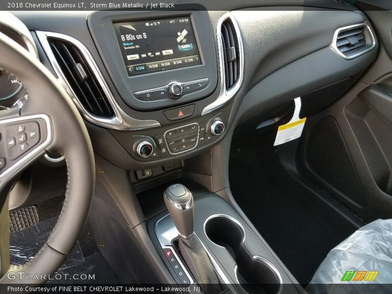 Storm Blue Metallic / Jet Black 2018 Chevrolet Equinox LT