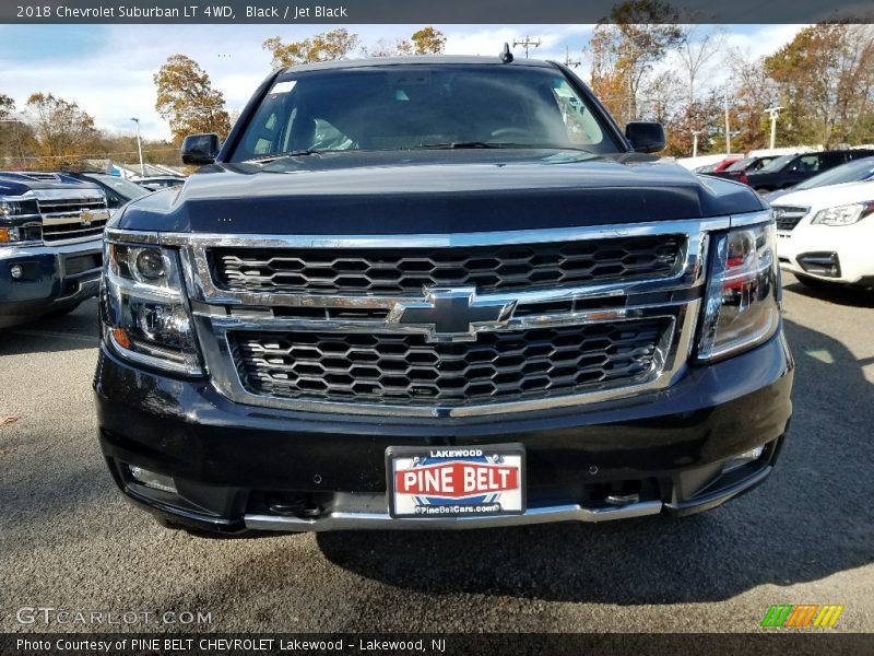 Black / Jet Black 2018 Chevrolet Suburban LT 4WD