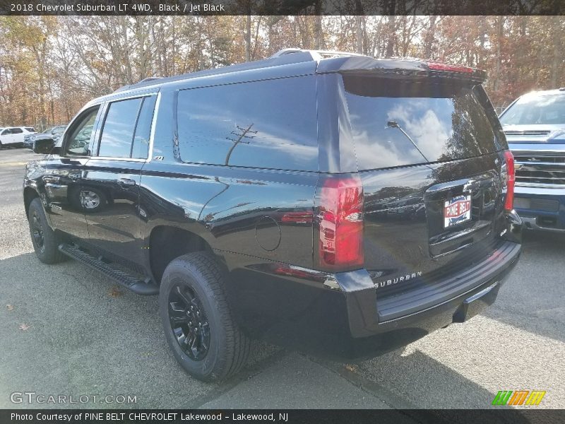 Black / Jet Black 2018 Chevrolet Suburban LT 4WD