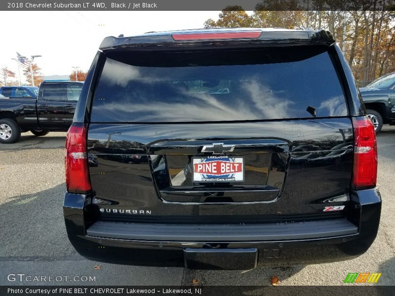 Black / Jet Black 2018 Chevrolet Suburban LT 4WD