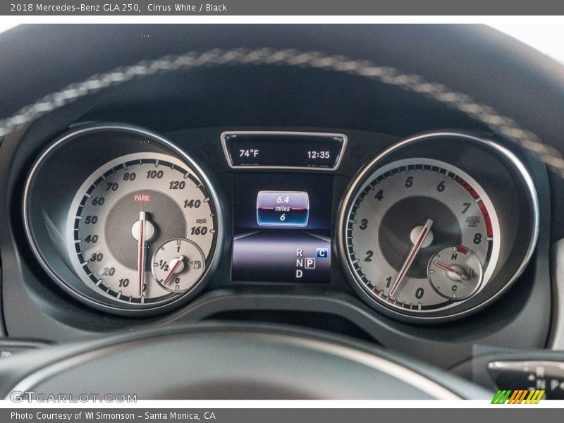 Cirrus White / Black 2018 Mercedes-Benz GLA 250