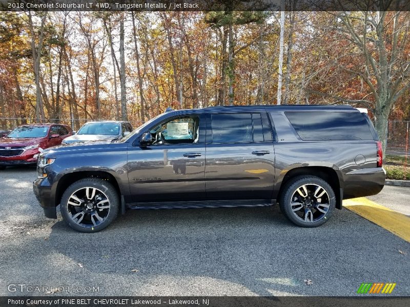 Tungsten Metallic / Jet Black 2018 Chevrolet Suburban LT 4WD
