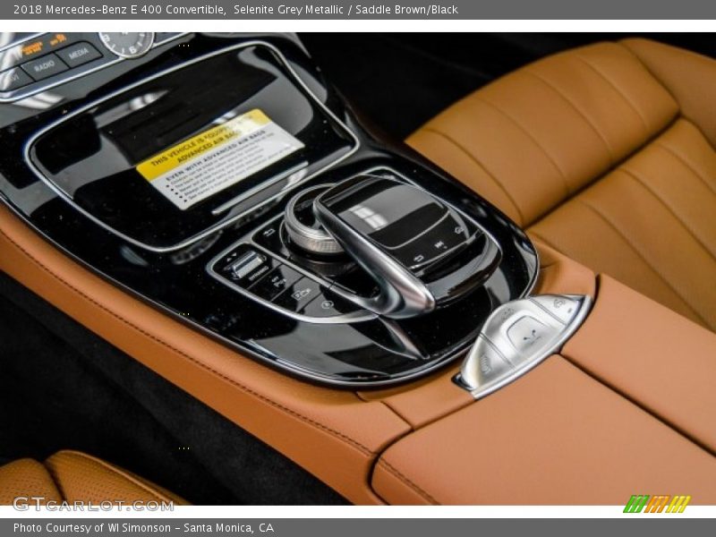 Controls of 2018 E 400 Convertible