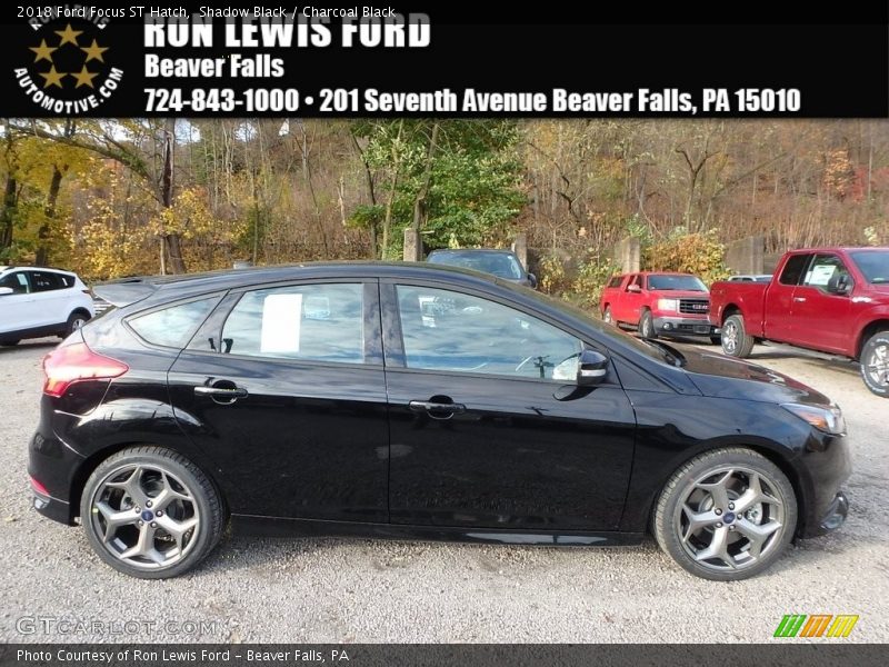 Shadow Black / Charcoal Black 2018 Ford Focus ST Hatch