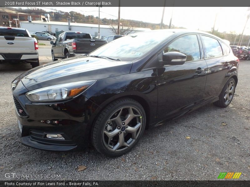 Front 3/4 View of 2018 Focus ST Hatch