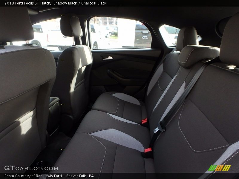 Rear Seat of 2018 Focus ST Hatch