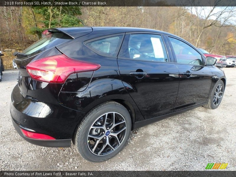 Shadow Black / Charcoal Black 2018 Ford Focus SEL Hatch