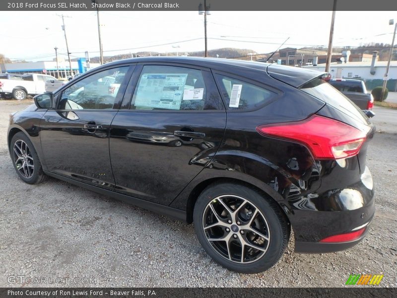 Shadow Black / Charcoal Black 2018 Ford Focus SEL Hatch