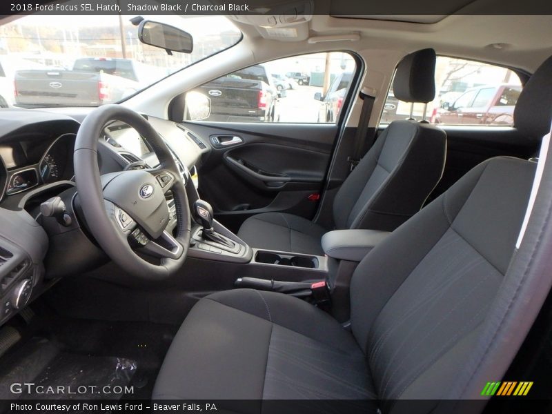 Front Seat of 2018 Focus SEL Hatch