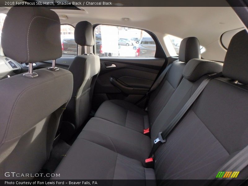 Rear Seat of 2018 Focus SEL Hatch