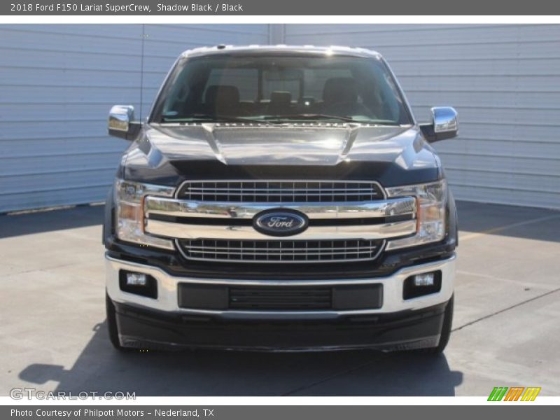 Shadow Black / Black 2018 Ford F150 Lariat SuperCrew