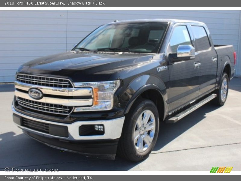 Shadow Black / Black 2018 Ford F150 Lariat SuperCrew