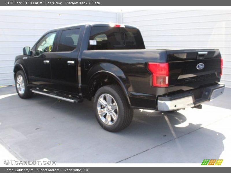 Shadow Black / Black 2018 Ford F150 Lariat SuperCrew