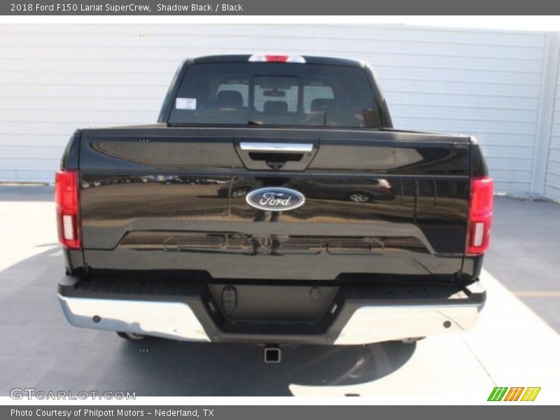 Shadow Black / Black 2018 Ford F150 Lariat SuperCrew