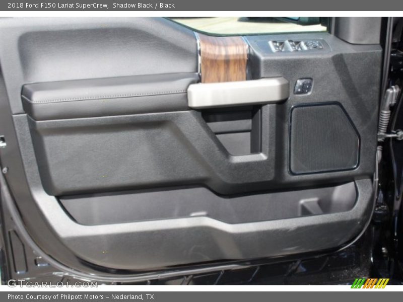 Shadow Black / Black 2018 Ford F150 Lariat SuperCrew