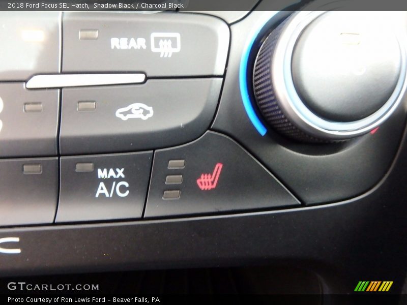 Shadow Black / Charcoal Black 2018 Ford Focus SEL Hatch