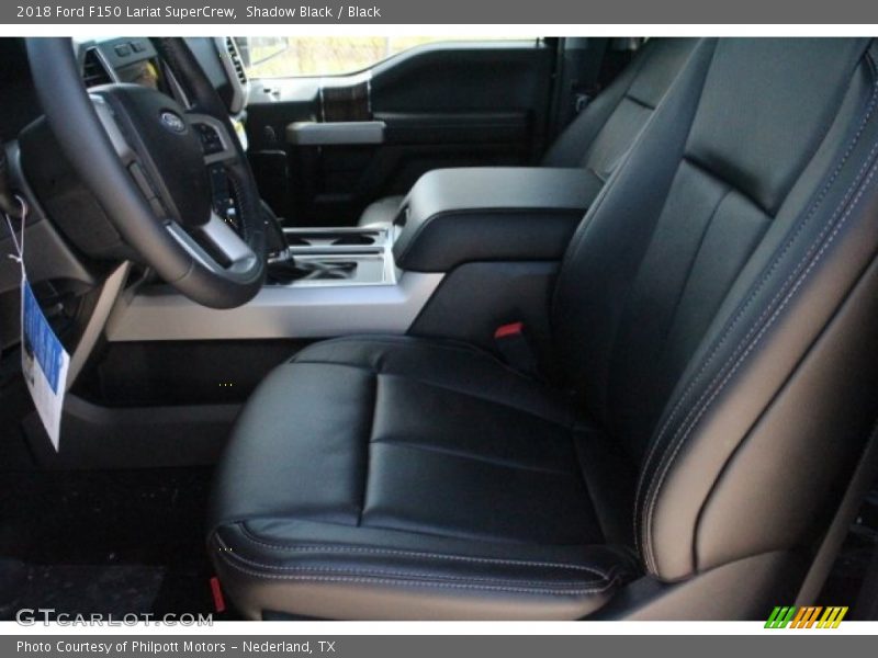 Shadow Black / Black 2018 Ford F150 Lariat SuperCrew