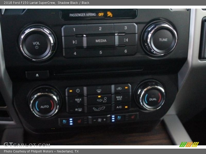 Shadow Black / Black 2018 Ford F150 Lariat SuperCrew