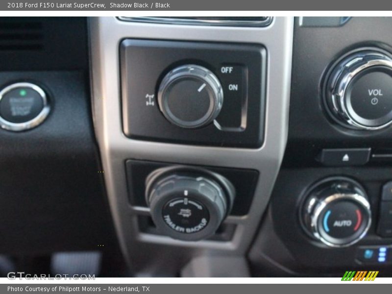 Shadow Black / Black 2018 Ford F150 Lariat SuperCrew