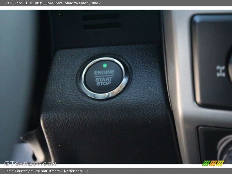 Shadow Black / Black 2018 Ford F150 Lariat SuperCrew