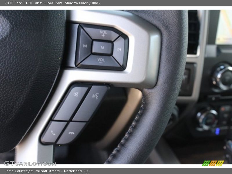 Shadow Black / Black 2018 Ford F150 Lariat SuperCrew
