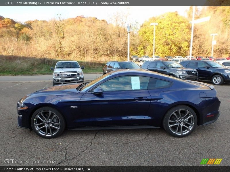  2018 Mustang GT Premium Fastback Kona Blue